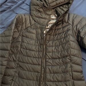 Columbia Black Puffer Jacket with Insulated Padding